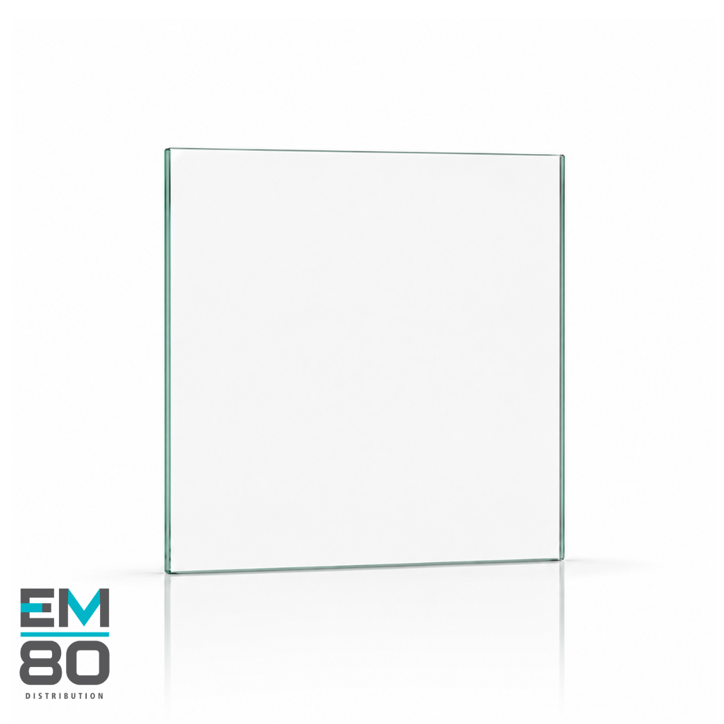 Panneau de verre 46" x 46"
