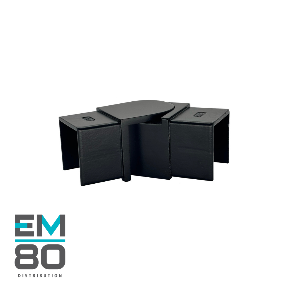 Connecteur pivotant horizontal 40x40mm