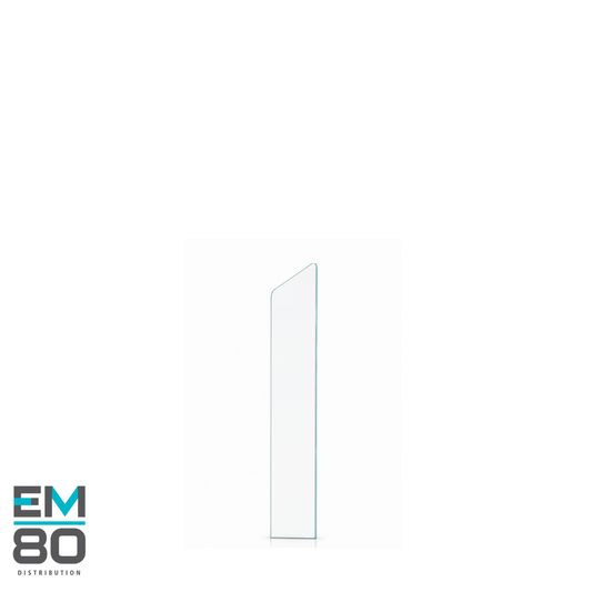 Panneau de verre pour marche d'escalier 34"
