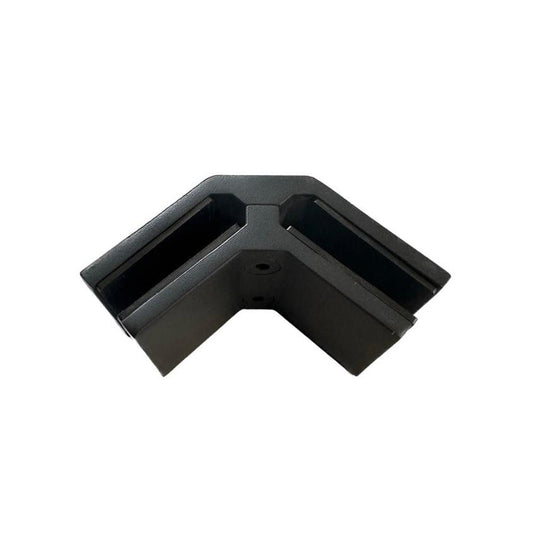 Attache en coin 90 degrés pour fixation de verre trempé 12mm
