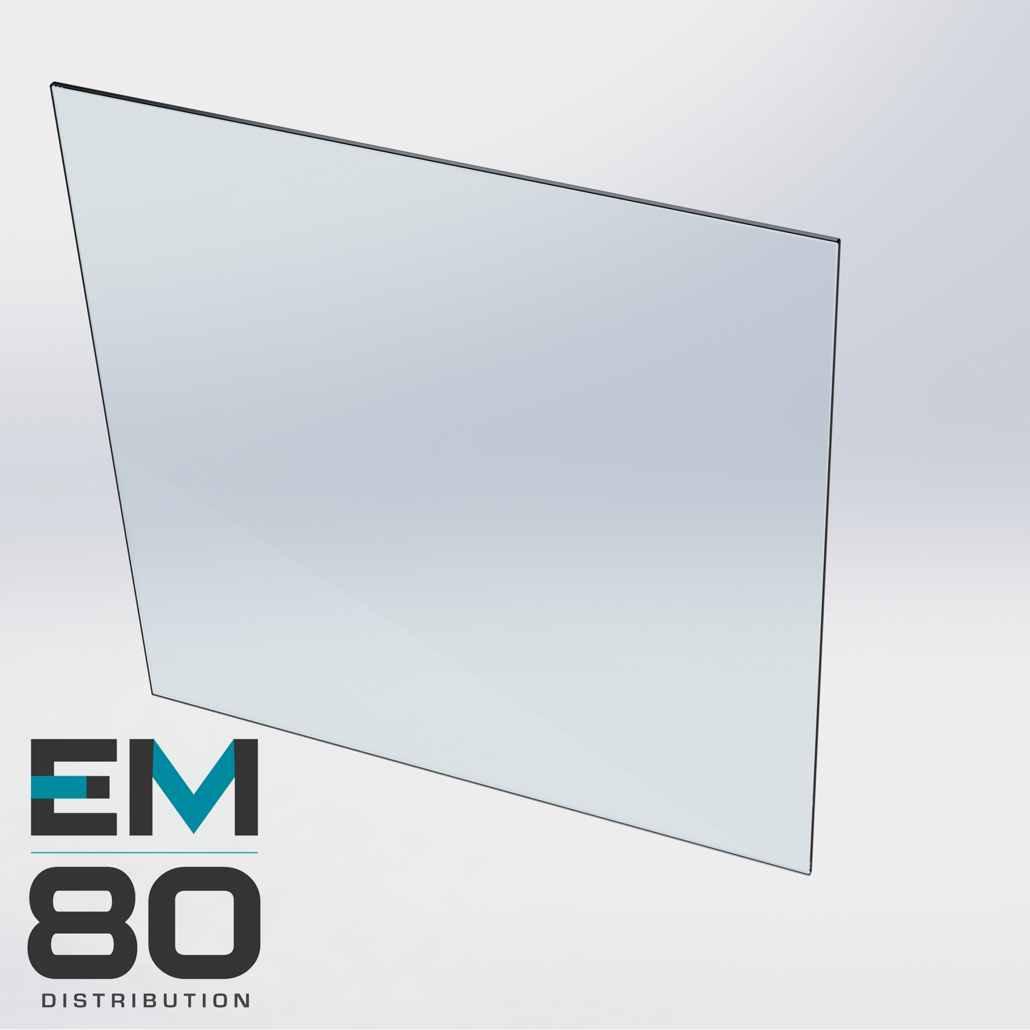 Panneau de verre 40" x 32"