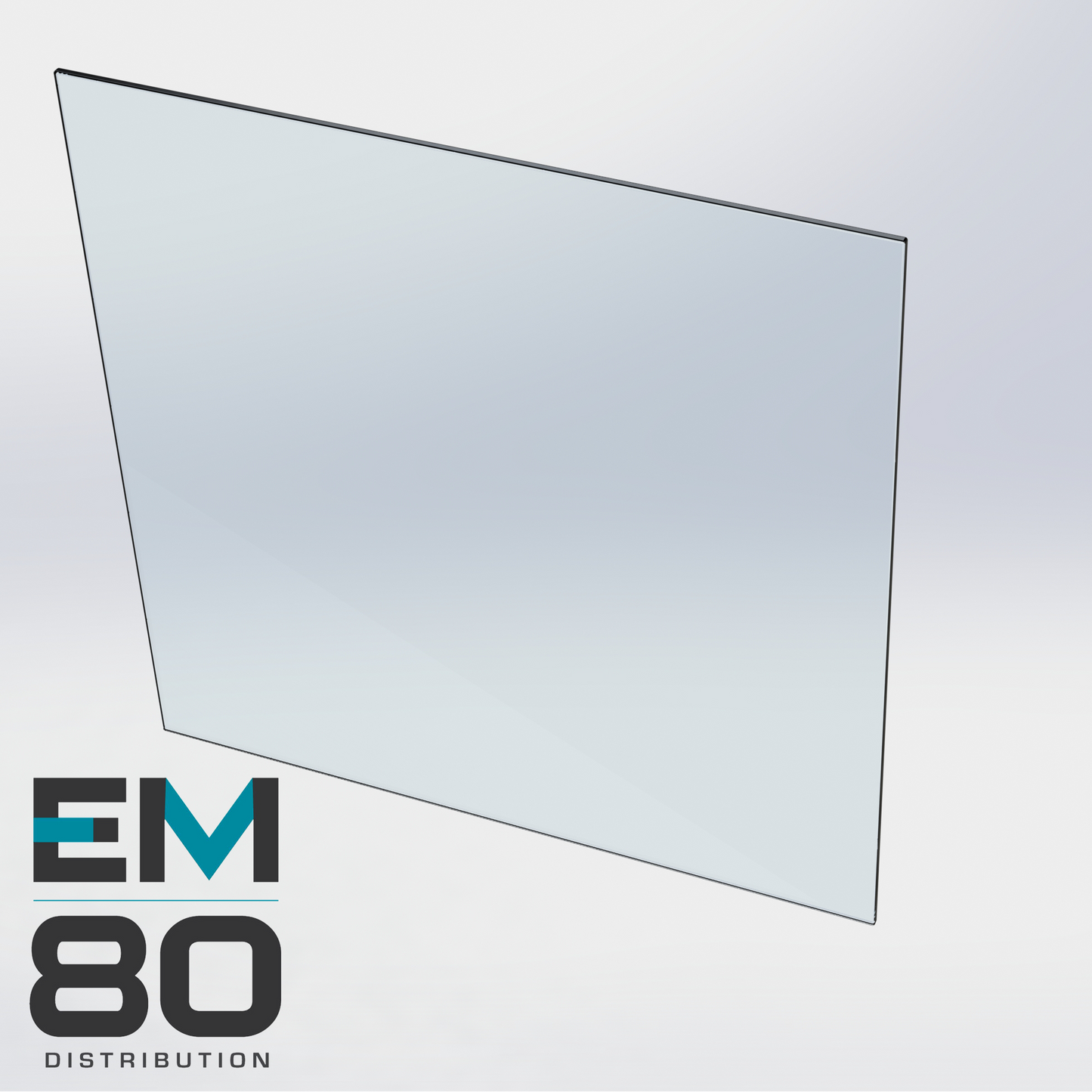 Panneau de verre 40" x 34"