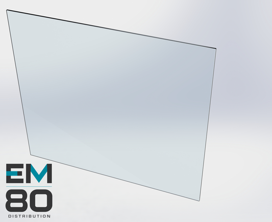 Panneau de verre 46" x 50"