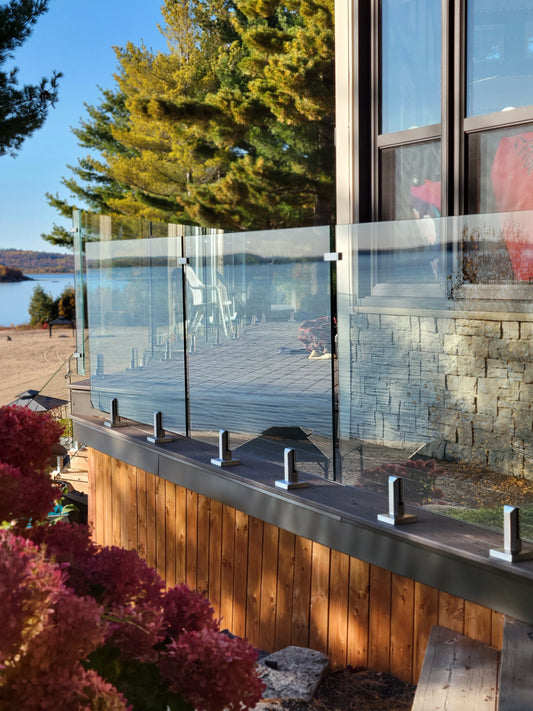 Rampe de verre au Réservoir Baskatong