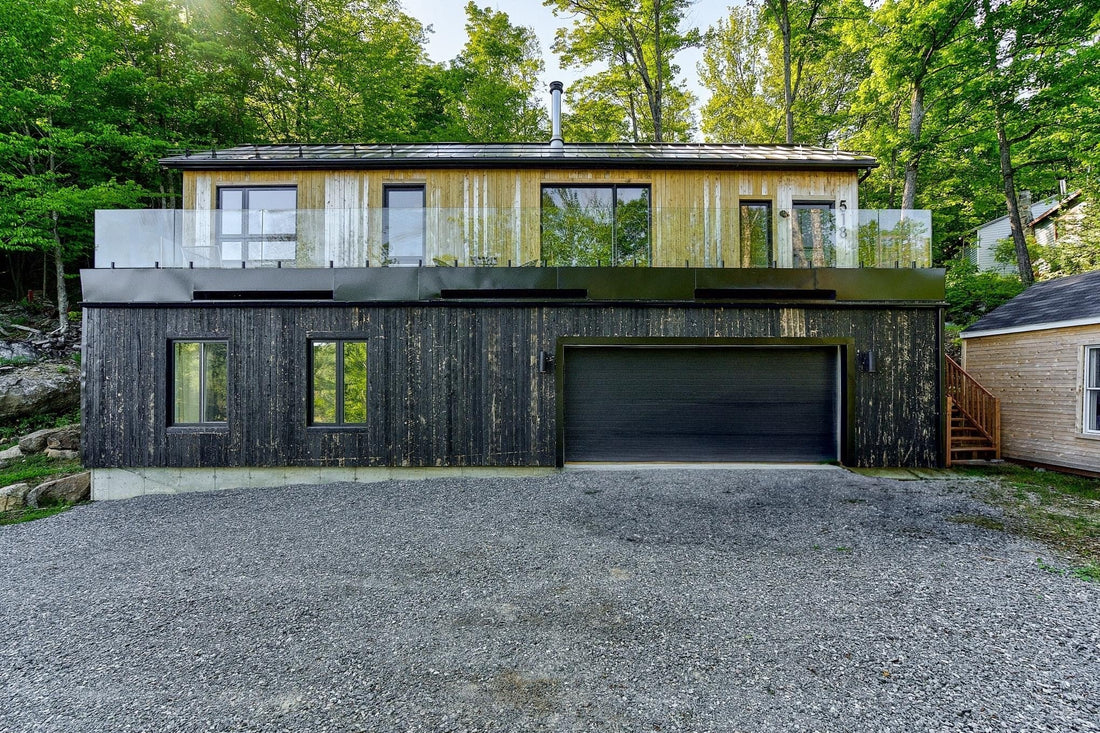 Rampe de verre à Ste-Adolphe-D'Howard