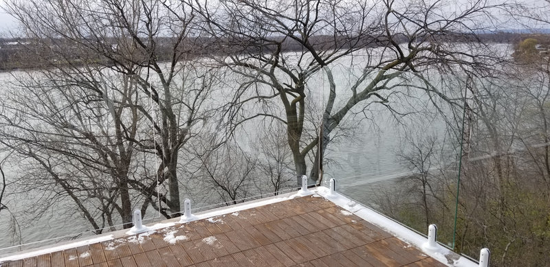 Rampe de balcon à Repentigny