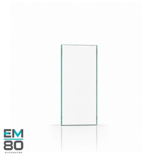 Panneau de verre 40" x 18"