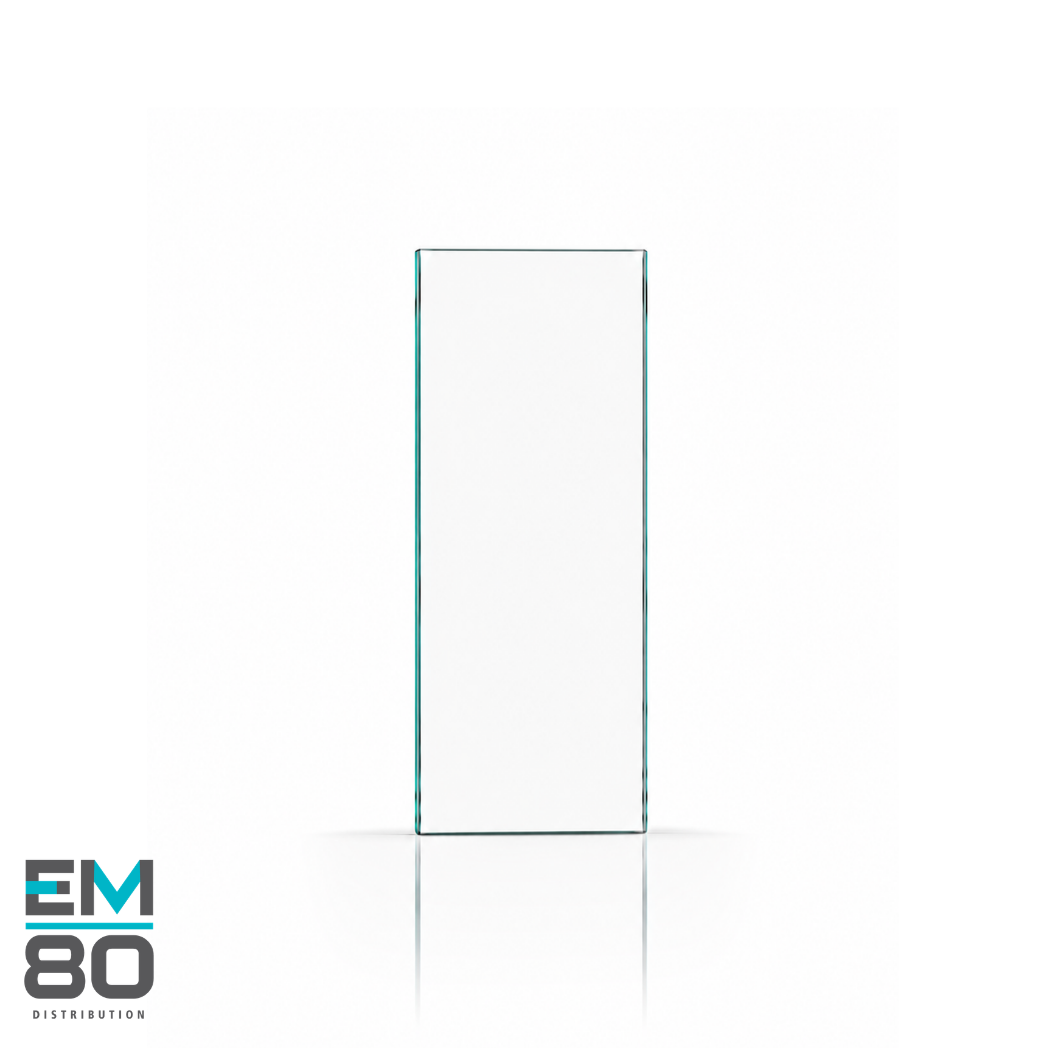 Panneau de verre 46" x 14"