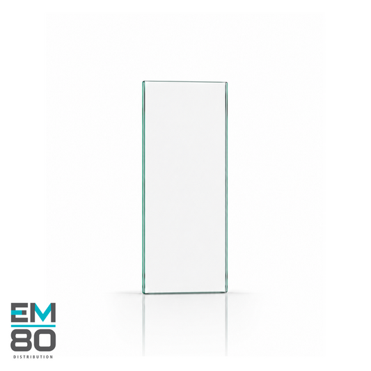 Panneau de verre 46" x 18"