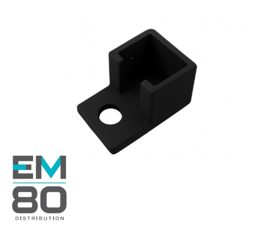 Connecteur au mur avec vis verticale 25x21