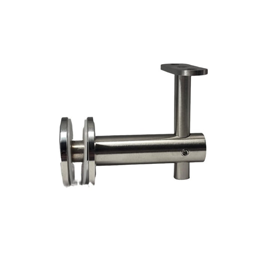 Support de main courante sur verre 12mm troué