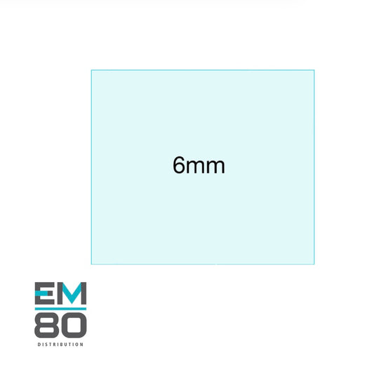 Verre trempé 6mm