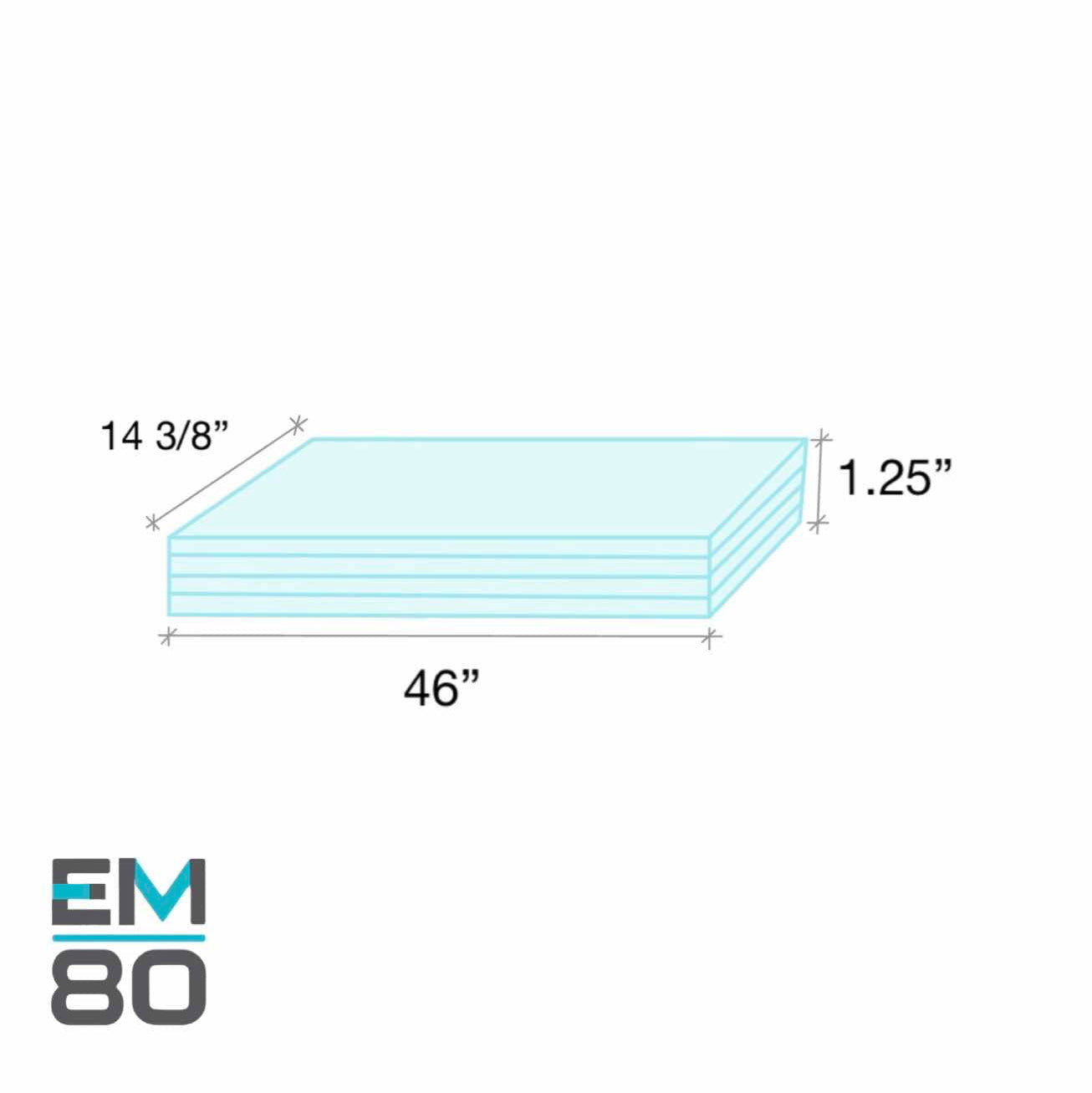 Verre insertion au plancher