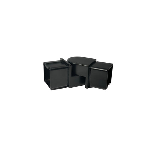 Connecteur pivotant hors verre 40x40