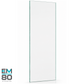 Verre de douche clair 12mm