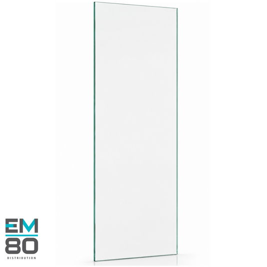 Verre de douche clair 12mm