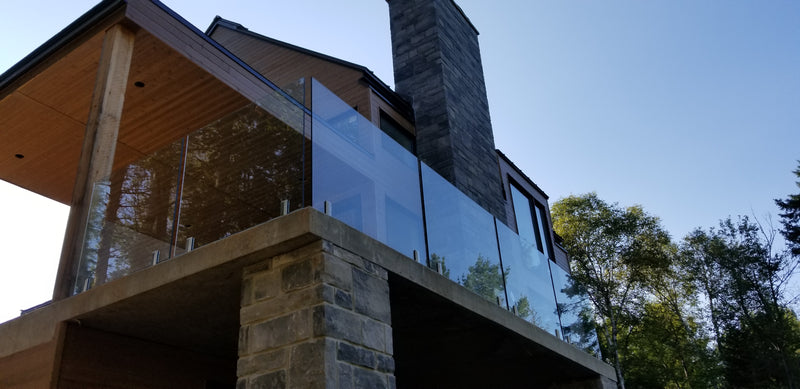 Rampe de verre à St-Sauveur