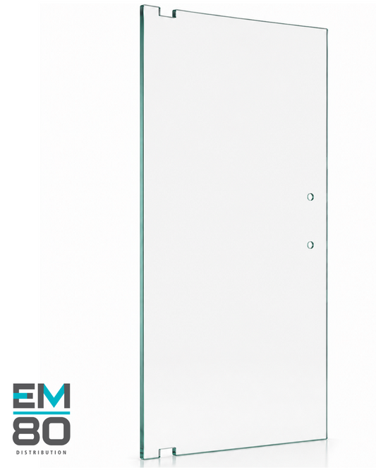 Porte de douche clair 2 trous 10mm