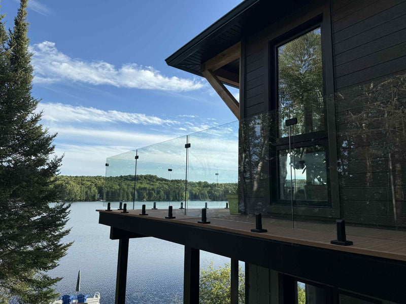 Rampe de verre à Mont-Laurier