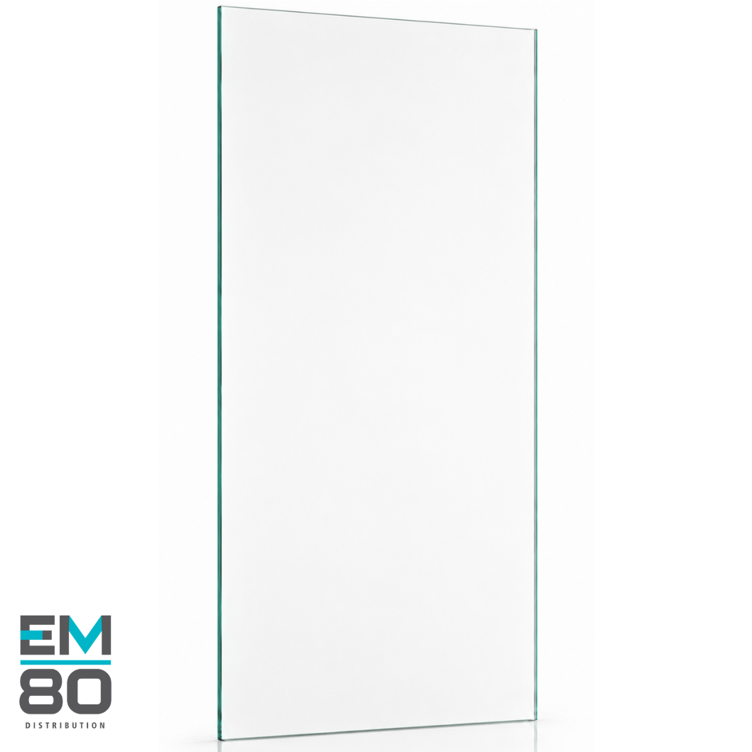 Verre de douche clair 12mm