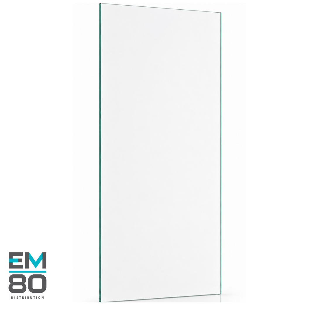 Verre de douche clair 12mm