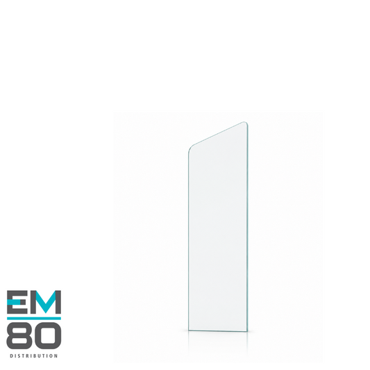 Panneau de verre pour marche d'escalier 34"