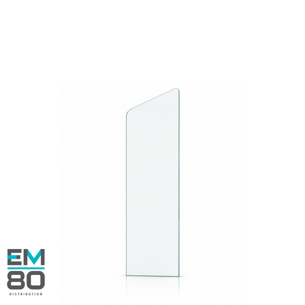 Panneau de verre pour marche d'escalier 46"