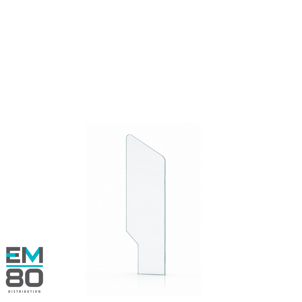 Panneau de verre pour marche d'escalier 34"