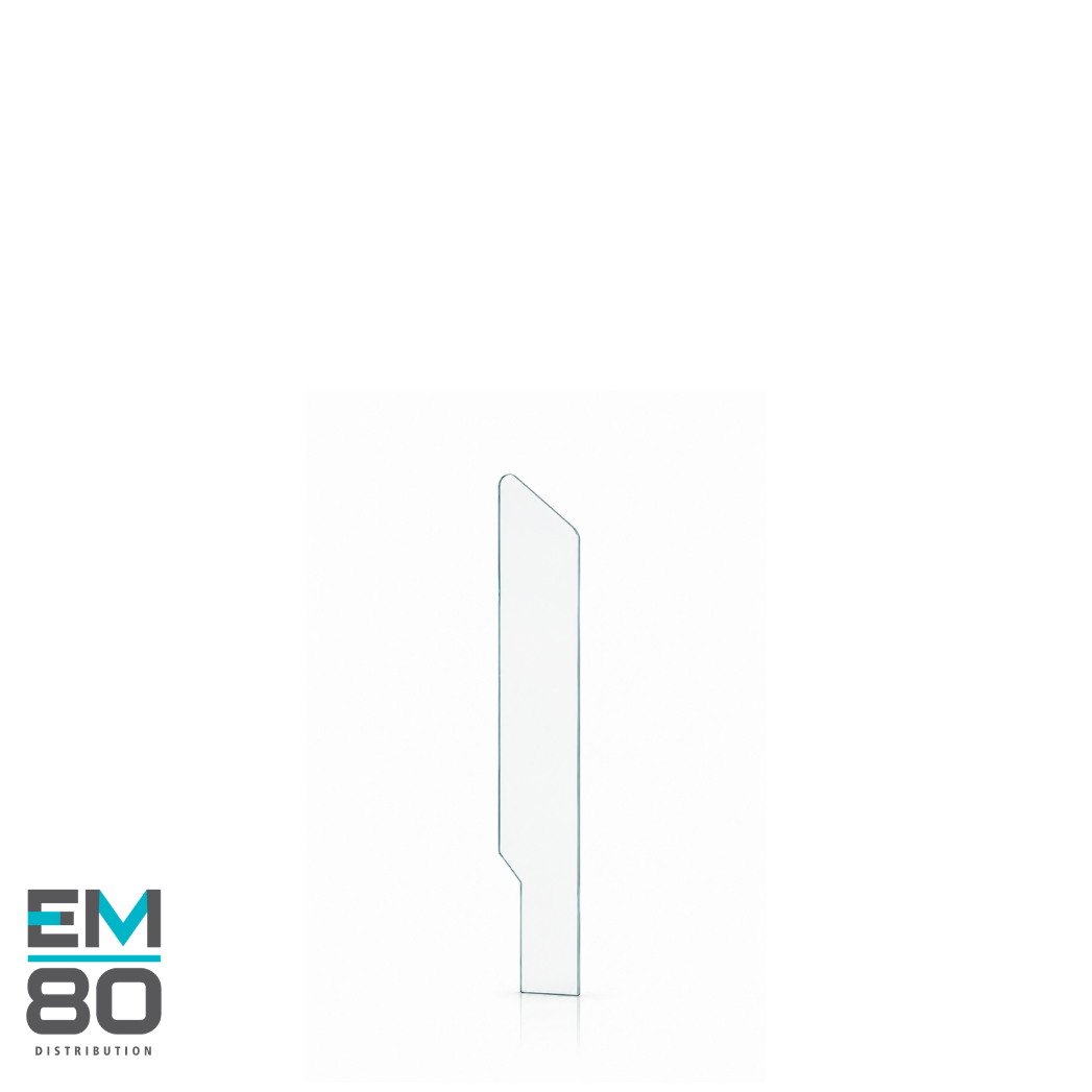 Panneau de verre pour marche d'escalier 34"