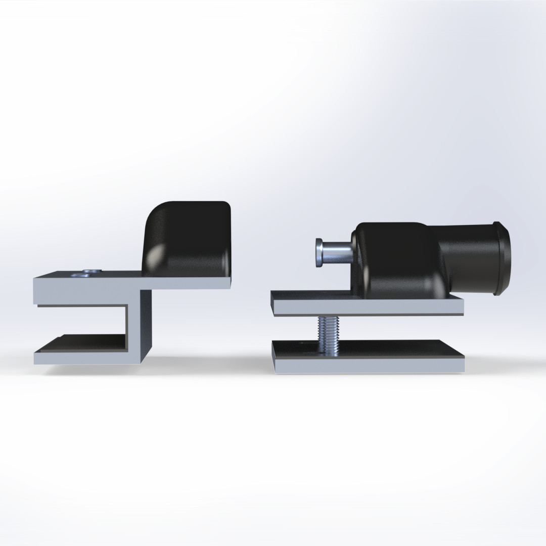 Loquet magnétique 180° ouverture extérieure