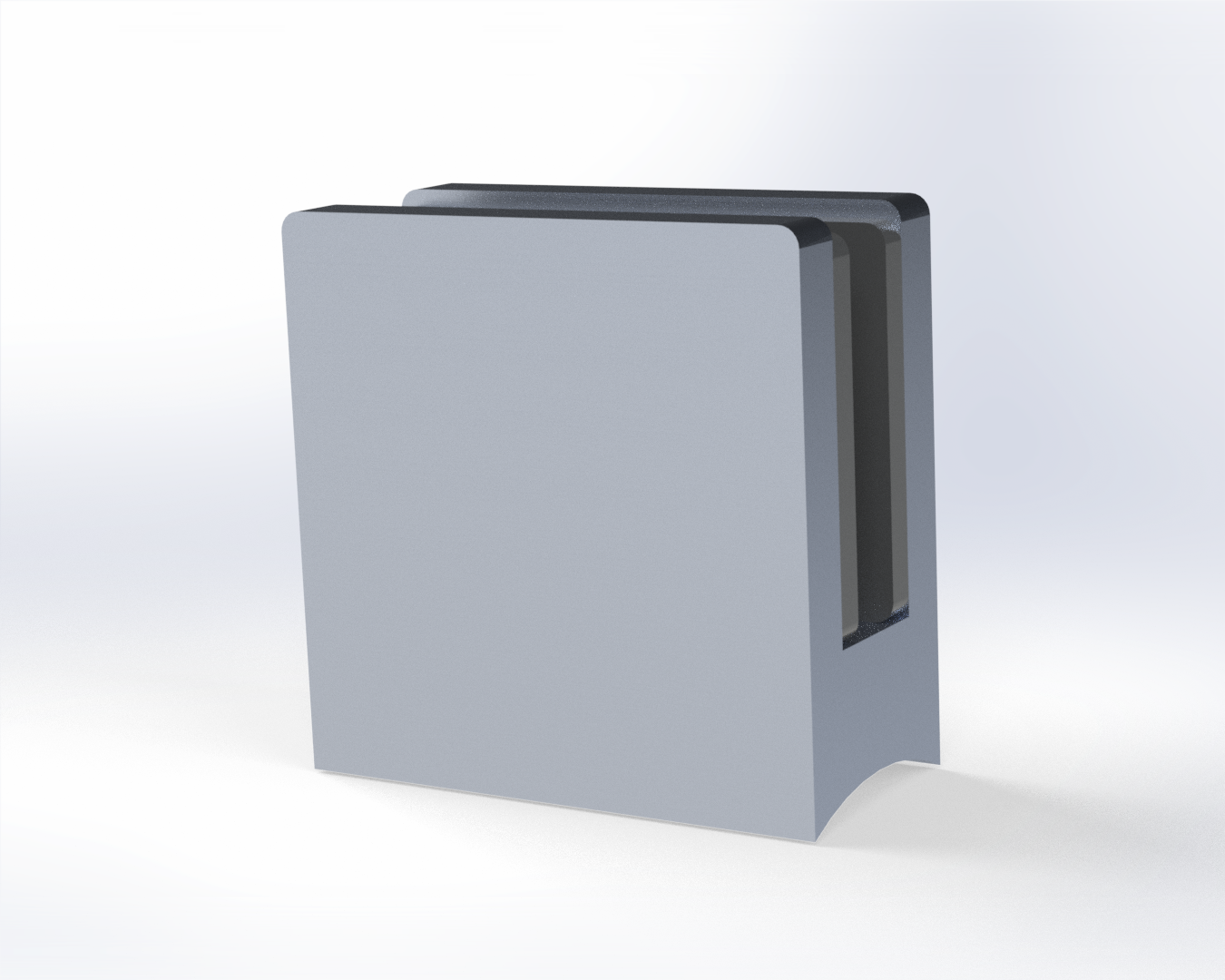 Attache pour poteau rond