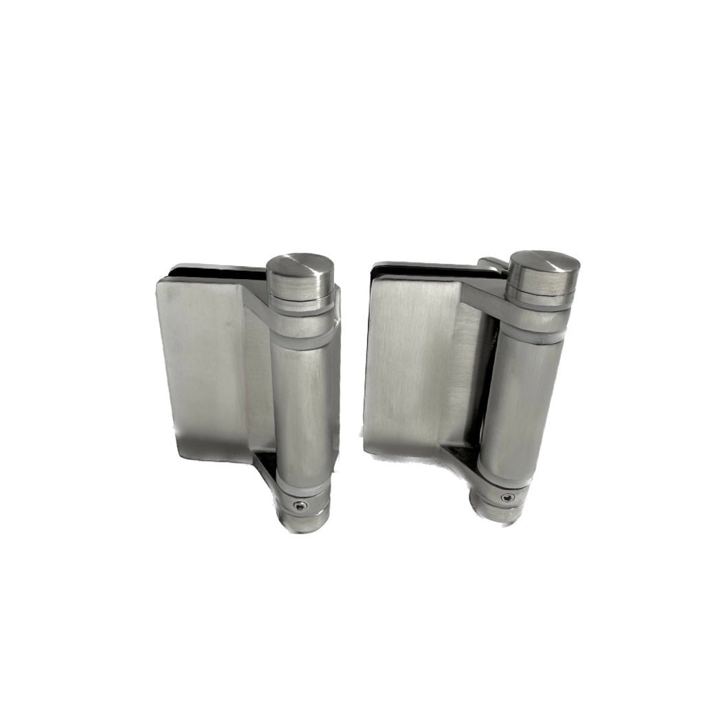 Penture à ressort à mur ou à poteau stainless