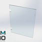 Porte simple hydraulique 46"